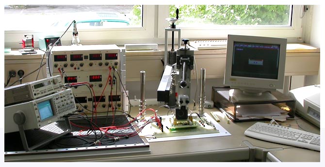In-Circuit-Test Arbeitsplatz bei TUCHSCHERER ELEKTRONIK GMBH
