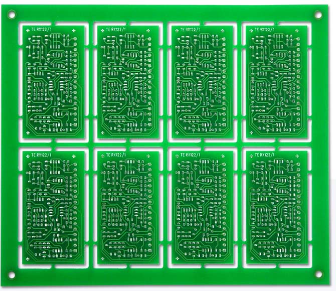 Platine im 8-fach Nutzen - TUCHSCHERER ELEKTRONIK GMBH
