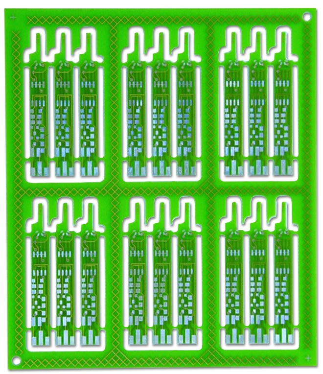Platine im Fräsnutzen - TUCHSCHERER ELEKTRONIK GMBH Platine im Fräsnutzen - TUCHSCHERER ELEKTRONIK GMBH