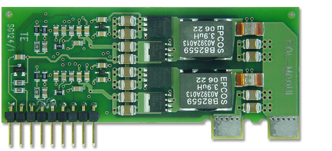 POL converter designed as solder in module - TUCHSCHERER ELEKTRONIK GMBH