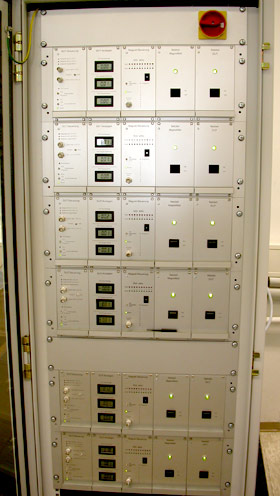 control cabinet front view - TUCHSCHERER ELEKTRONIK GMBH